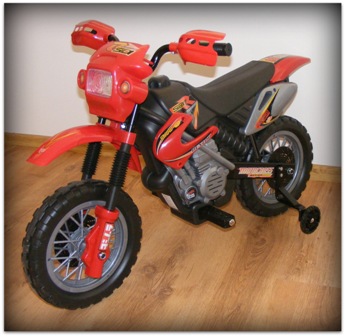 MOTOCICLETA ELECTRICA JT014 6 VOLTI